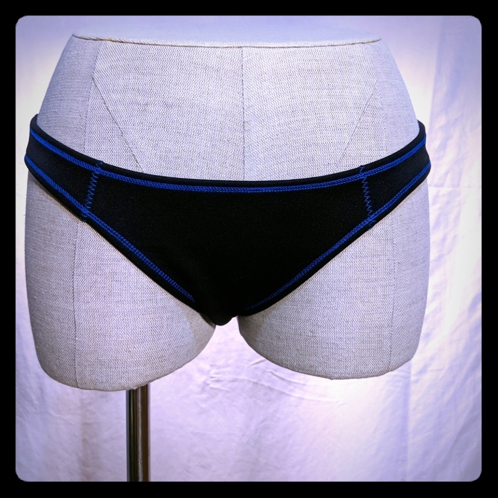 Bodysuit like material bikini swimsuit bottoms M